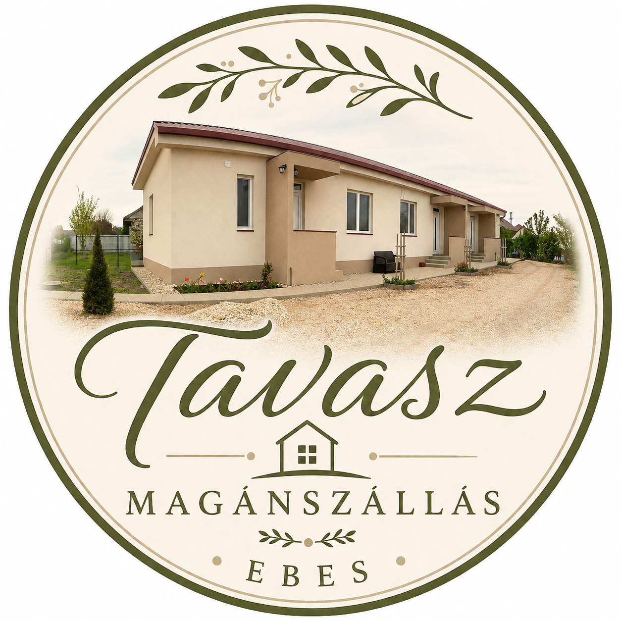 Tavasz magánszállás Ebes Logo